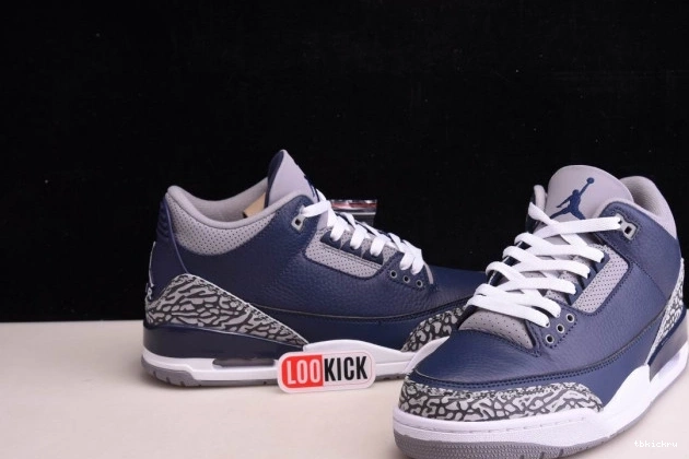 Reps TBK NAVYCT8532-401 AIR 3 JORDAN MIDNIGHT 0808